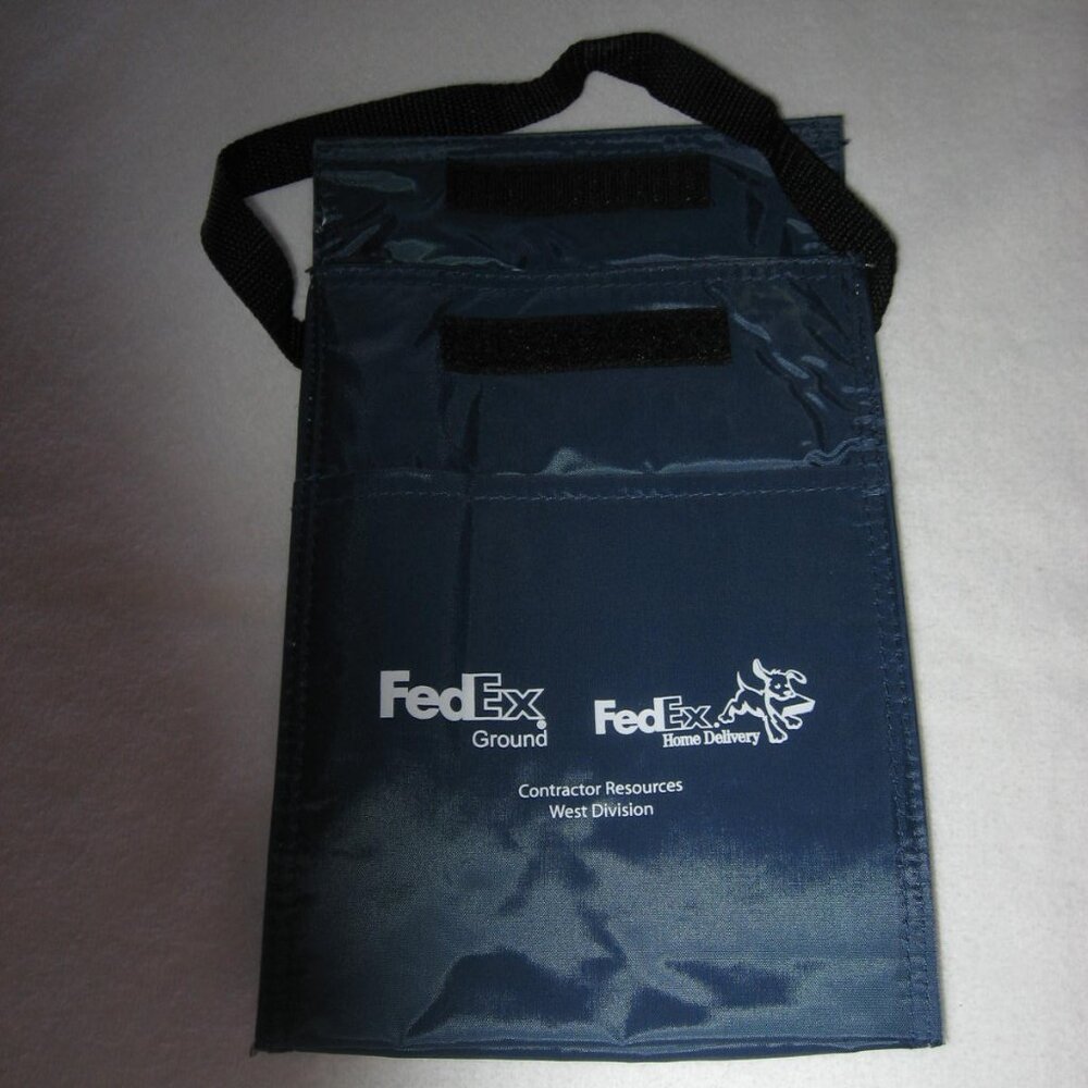 FedEx Cooler Bag Fedex Ground Home Delivery Koozie Coolr Bag 7x9.5x4.75" New